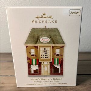 Hallmark NEW 2012 Christmas Mama’s Ristorante Italiano #29 Nostalgia Houses Shop